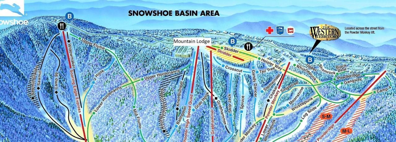 Stroll To Slopes, Village Area, Ski In-Out Mtlodge 151 Snowshoe Eksteriør billede